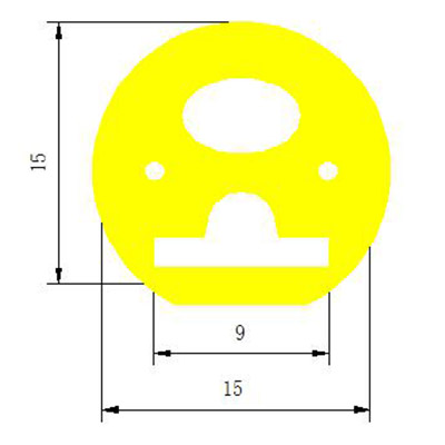 Φ15mm 270° Top Emitting Round Silicone LED Strip Diffuser For 8mm LED Strip Lights Φ15mm 270° Top Emitting Round Silicone LED Strip Diffuser For 8mm LED Strip Lights